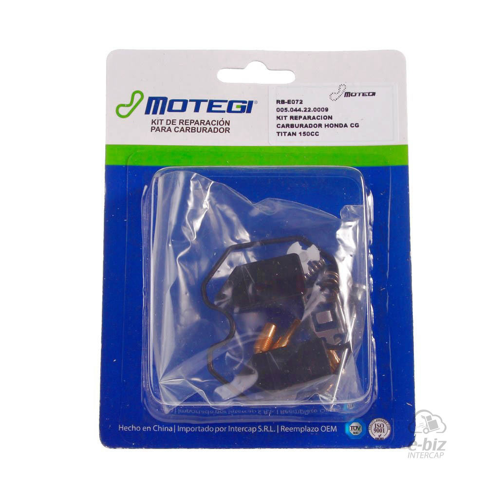 [Motegi] Kit de reparación de carburador CC Honda CG 150 04-24, CG Titan NEW 150 14-19
