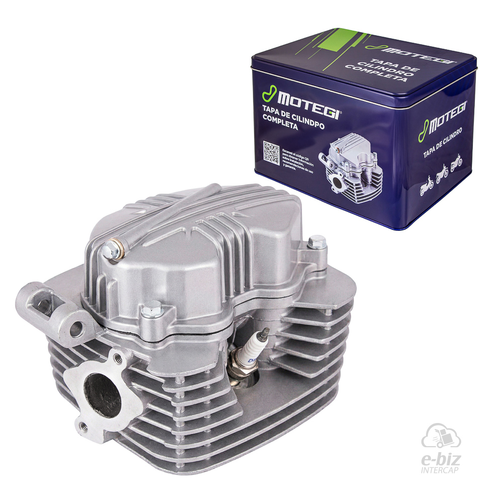 [Motegi] Tapa de cilindros Completa Gris Reforzado Motomel Skua 150 09-24