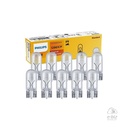 [Philips] Lámparas (5W) Caja 10 Lampara W5W 12961 12V Posicion Tablero 110 125 150 200 250 300