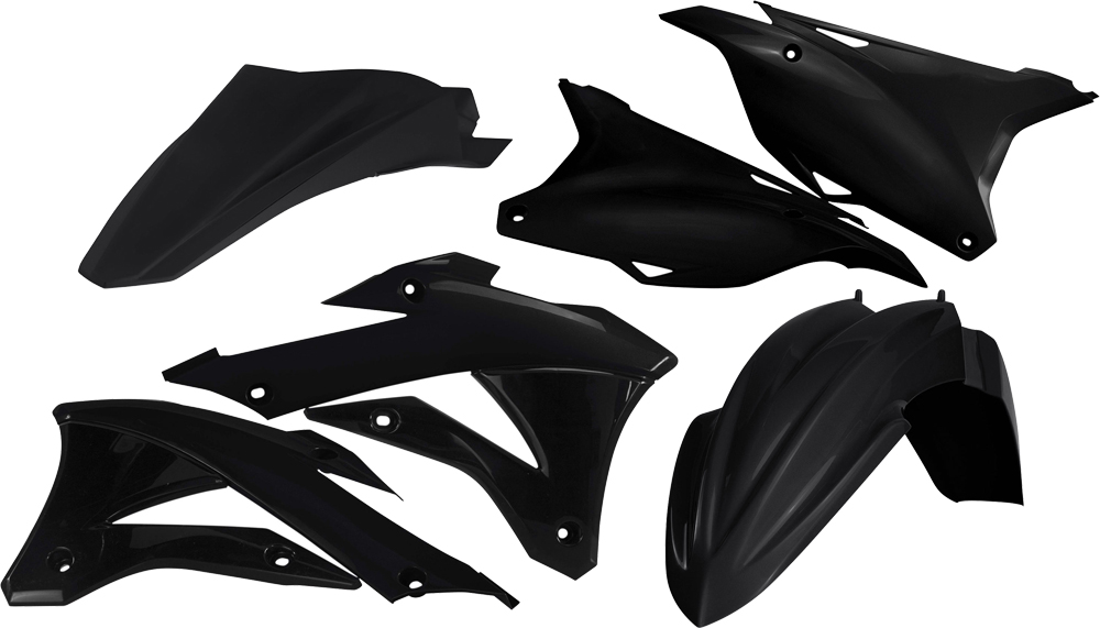 [Acerbis] Kit de plasticos completos [Color: Negro] Kawasaki KX 85-100 14-21