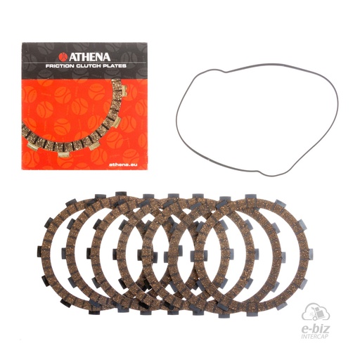 [Athena] Jgo de discos de embrague + Junta Husqvarna FC 250-350 14-25, FC Heritage 250 23-25, FC Rockstar 250 22-24, FX 350 17-25, FX BT 350 2023, FX Heritage 350 23-25… (+1 marca · 5 modelos)