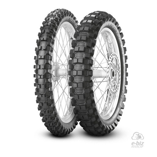 [Pirelli] Jgo de Cubiertas Scorpion MX Extra (80/100R21) (110/90R19) Honda CR 250 95-03 || Husqvarna FC 450 14-24 || KTM SX 250-525 98-06, SX-F 250-350-450 11-24 || Kawasaki KX 250 94-99 || Suzuki RM 250 93-01… (+1 marca · 5 modelos)