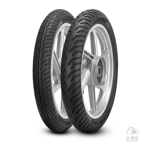 [Pirelli] Jgo de Cubiertas City Dragon (80/100R18) (90/90R18) Honda CG 150 04-24, CG Titan NEW 150 14-19