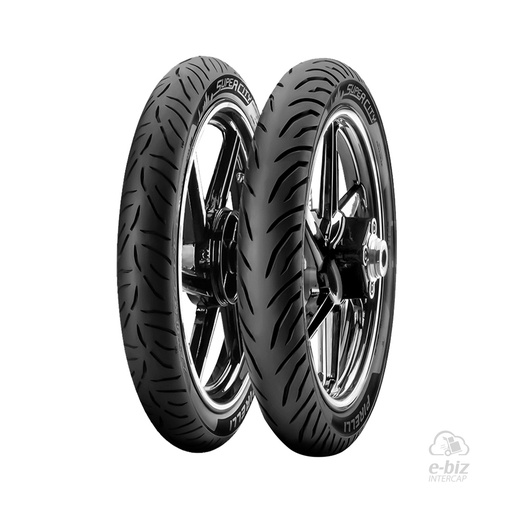 [Pirelli] Jgo de Cubiertas Super City (2.50x17") 2.75- IP 4031900 4032000 Yamaha Crypton T 105 2002, New Crypton 110 12-24