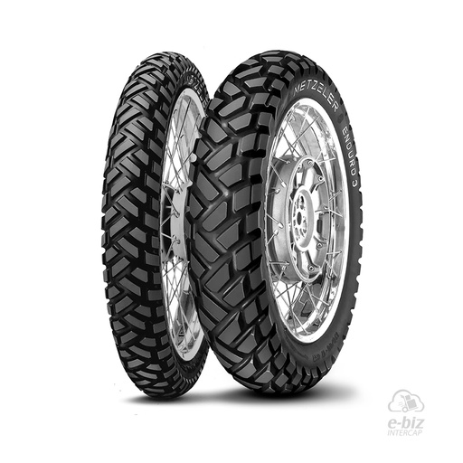 [Metzeler] Jgo de Cubiertas Enduro 3 Sahara 90/90R21