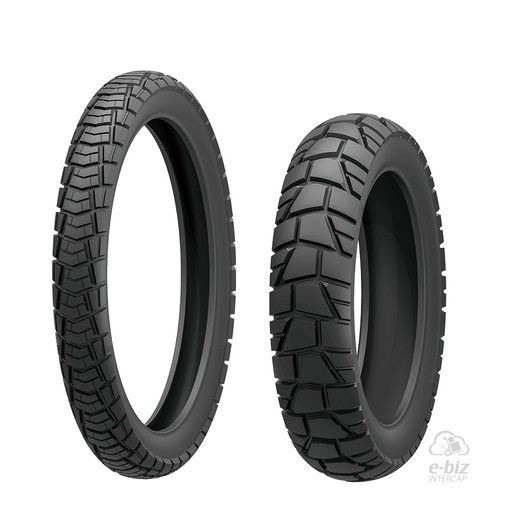 [Kenda] Jgo de Cubiertas K6342 Trakmaster DTR 110/80R19 BMW F GS 800 24-25 || Benelli TRK 702 23-24 || CF Moto MT Explore 800 23-24 || Honda NX 500 2024 || KTM Super Duke 1290 17-23… (+2 marcas · 2 modelos)