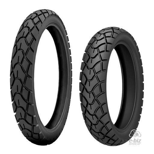 [Kenda] Jgo de Cubiertas K761 Dual Sport 90/90R21 Honda XR Tornado 250 03-24, XRE 300 14-23 || Royal Enfield Classic 500 17-19 || Yamaha XTZ 250 08-24, XTZ Lander 250 06-08