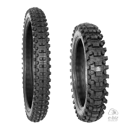 [Kenda] Jgo de Cubiertas K771 Millville 80/100R21 K771F 120 18 Guerrero GRF 250 12-18 || Honda CR 250-500 92-01, XR 250-400-600 90-01 || Kawasaki KLX 650 93-96 || Keller MX 260 10-15… (+2 marcas · 4 modelos)