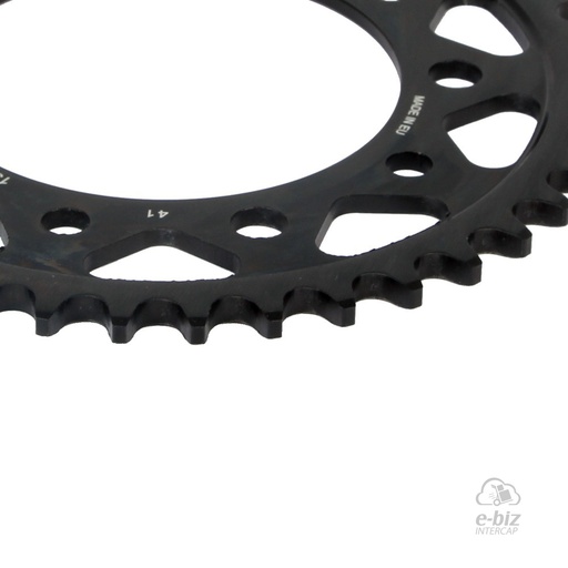 [Supersprox] Corona Z:41 de ACERO |Color: NEGRO| Yamaha YZF R1 1000 2024