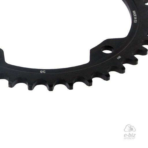 [Supersprox] Corona Z:38 de ACERO |Color: NEGRO| Yamaha YFM Raptor 700 06-24, YFZ 450 10-24