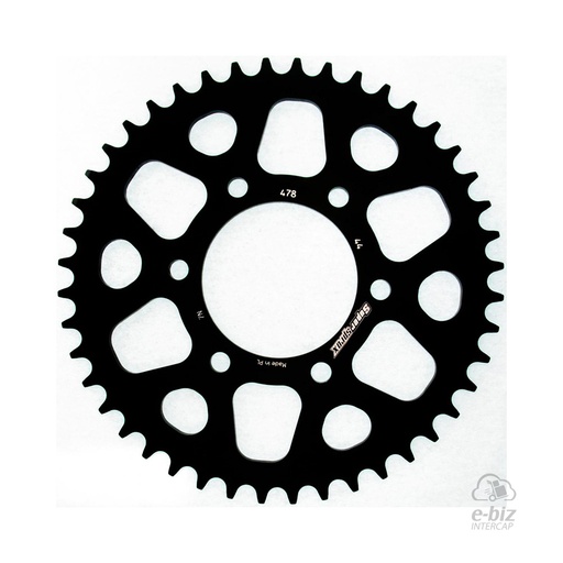 [Supersprox] Corona Z:39 de ALUMINIO |Color: NEGRO| Kawasaki ZX-10R Ninja 11-19