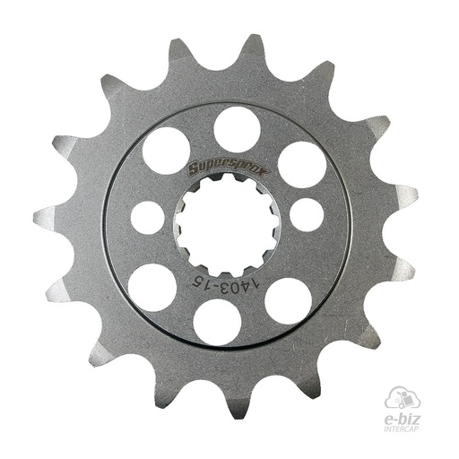 [Supersprox] Piñon Z:15 Acero Bajaj Dominar 400 17-24 || Husqvarna Svartpilen 401 18-24 || KTM Adventure 390 20-24, Duke 250-390 13-24, RC 390 14-23
