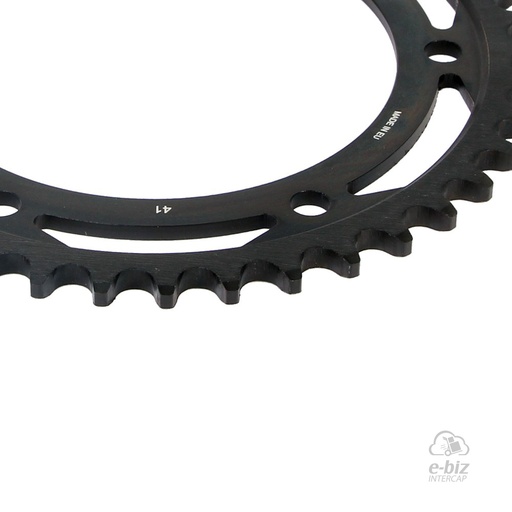 [Supersprox] Corona Z:41 de ACERO |Color: NEGRO| Honda CBR RR 600 23-26