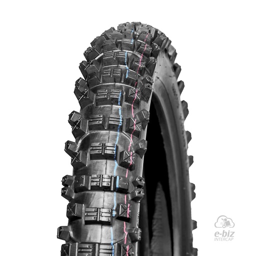 [Super Horse] Cubierta (100/90R19) | TT HDMC014-2 Honda CR 125-250 95-96, CRF 250 14-24 || Husqvarna CR 125 84-01, TC 125-250 14-24 || KTM SX 125 1998 || Kawasaki KX 125 1994, KX F 250 14-24… (+3 marcas · 3 modelos) | 63L