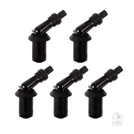 [DZE] Caja x5 Capuchones de bujía 10164 Capuchon 130 Scooter Resistencia 5000 OHM Honda Elite 125 2020 || Zanella Styler 150 2021