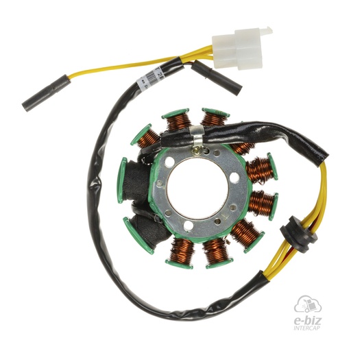 [DZE] Encendido Estator 2864 Trif. 11P Aislado Masa 150 Honda Elite 125 07-20