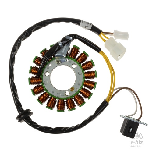 [DZE] Encendido Estator 2867 Trif. 18P Aislado Masa GN 125-150 RX 200