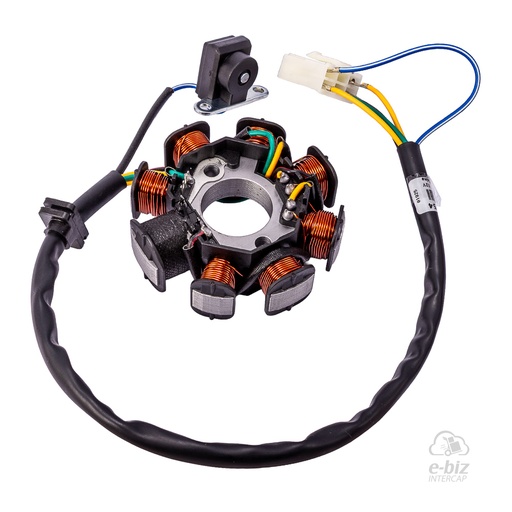 [DZE] Encendido Estator 2954 8P Aislado Masa 110 ZB Crono Blitz BIT