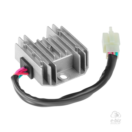 [DZE] Regulador de voltaje 2441 12V 12A LUZ Encendida ZB 110-ZB 125-RX150 150-200-250 Corven Triax 250 2015, Triax Touring 250 15-26 || Zanella DUE 110 05-24, DUE Classic Full 110 12-24