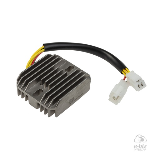 [DZE] Regulador de voltaje 2429 12V Trif. 12A LUZ Encendida Smash 110 Energy RX 200 Naked Rz-Zr 250 Brava Nevada
