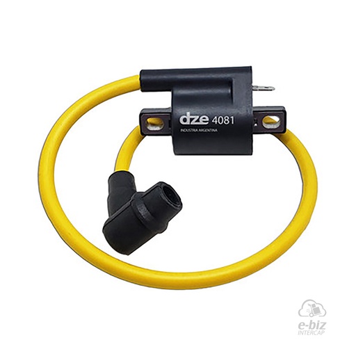 [DZE] Bobina de alta CDI 4081 Cable Capuchon NO Appia Brezza 150 13-24 || Gilera Smash 110 20-23 || Honda CG 150 05-24, CG Titan 125 00-01 || Suzuki DR 350 94-96