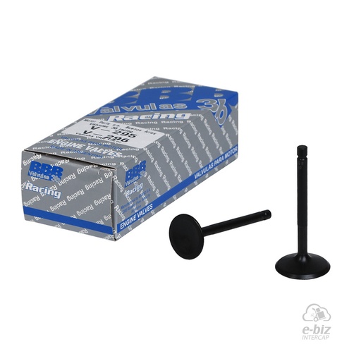 [BBB] Kit de valvulas de admision y escape Competicion MPI 1X V-295 27 V-296 23 Yamaha TT 125 00-24, XTZ 125 15-17, YBR 125 00-24, YBR ED 125 12-23