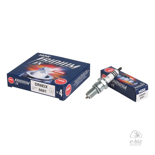 [NGK Brasil] Bujía DR8EIX Iridium BMW F GS 650 00-07, G Challenge 650 07-09, G Country 650 06-09, G GS 650 08-16 || Honda XR 200 90-93 || KTM Adventure 640 98-01… (+3 marcas · 17 modelos)