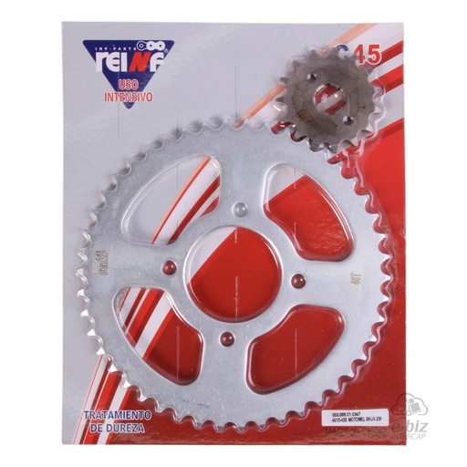 [REINF] Kit de transmisión C45 Corona Piñon 46 15-428 Skua 200