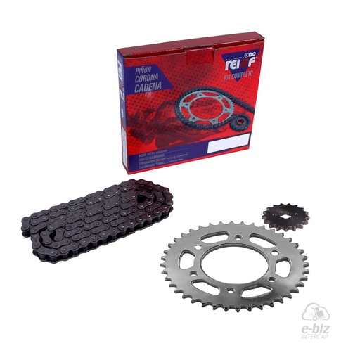 [REINF] Kit de transmisión C23 Corona Piñon Cadena 40 14-428-136L FZ16