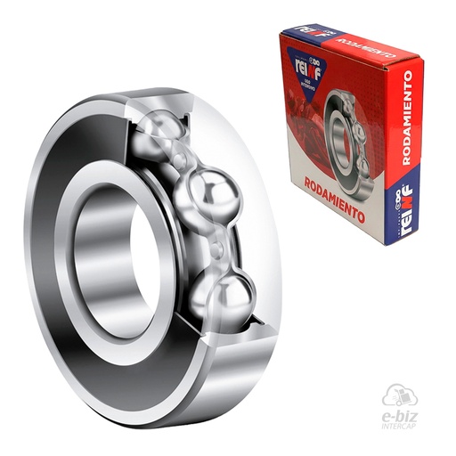 [REINF] Rodamiento 6204-2RS Caja 10 C3 Portacorona Motos 150CC