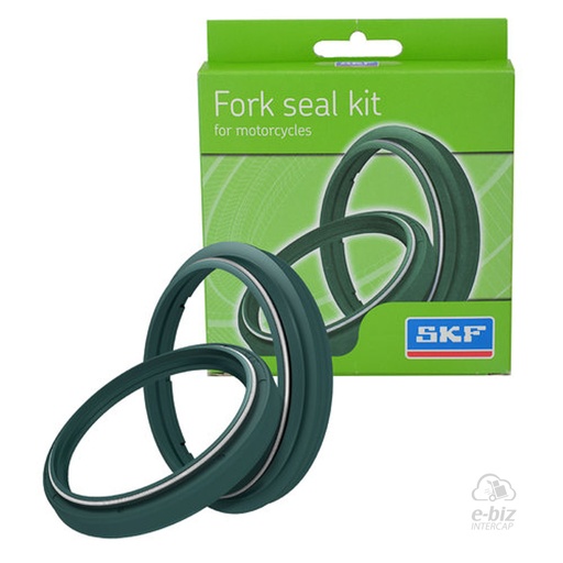 [SKF] Kit reten y guardapolvo de suspension Showa 47mm Verdes