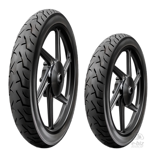 [DURTEC TIRES] Jgo de Cubiertas (2.50x17") UB-2305 Spider Gilera Smash 110 20-23 || Mondial LD 110 2021