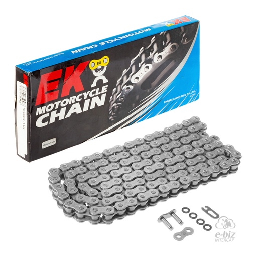 [Ek Chain] Cadena de transmision 520DEX-118L (X-Ring) X-Ring SKJ | (8500 lbs)