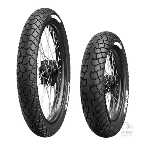 [EuroGrip] Jgo de Cubiertas (90/90R21) (120/90R17) Duratrail EB Honda NX 650 88-99 || Kawasaki KLR 250-650 87-25, KLR New 650 2014