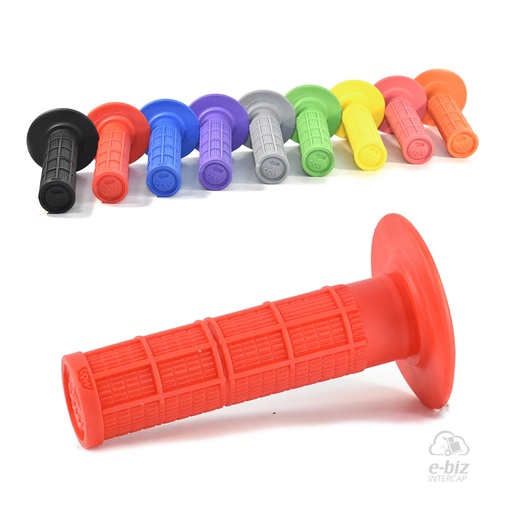 [MDA] Puños Evolution Rubber 115MM Rojo Honda XR 250-400-600-650 90-01, XR L 250 91-96, XR Tornado 250 05-24 || Motomel Skua 150 09-24 || Yamaha XT 225 93-01