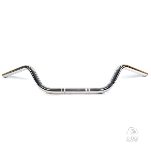 [MDA] Manubrio y componentes Cuerno Vaca 600-750-1100 25.40MM Cromado
