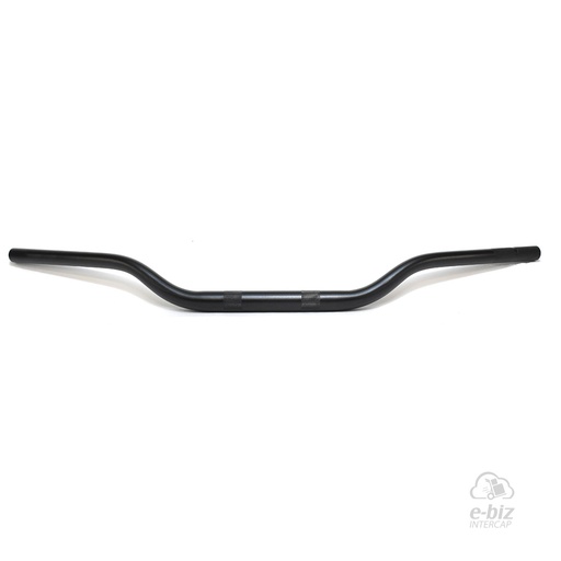 [MDA] Manubrio y componentes Tipo Fatbar 28 22MM Centro Extr. Aluminio Anodizado Bajo 810MM Largo Negro