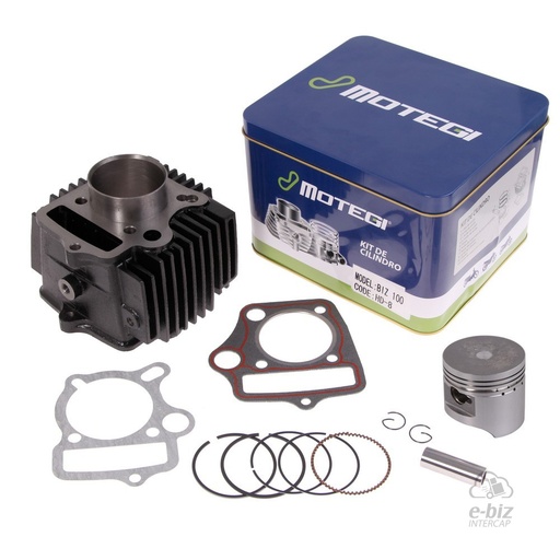 [Motegi] Kit de pistón, cilindro y juntas Hierro Smash 110 D.50MM Larga