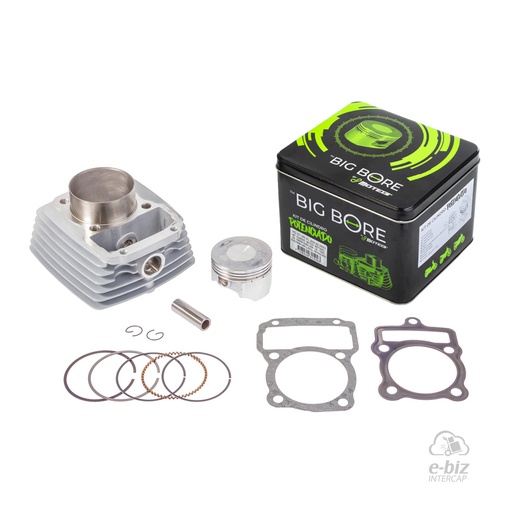 [Motegi] Kit de pistón, cilindro y juntas |65.5mm| Potenciado 170CC Varillero Appia Brezza 150 2015 || Corven Hunter 150 2018 || Motomel Skua 150 09-24 || Zanella RX 150 05-24, ZR 150 2024