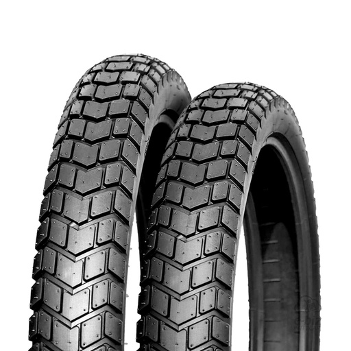 [Super Horse] Jgo de Cubiertas HDMA040 (90/90R19) (110/90R17) Calle Honda XR L 125-150-190 04-24 || Zanella ZR 150 2024